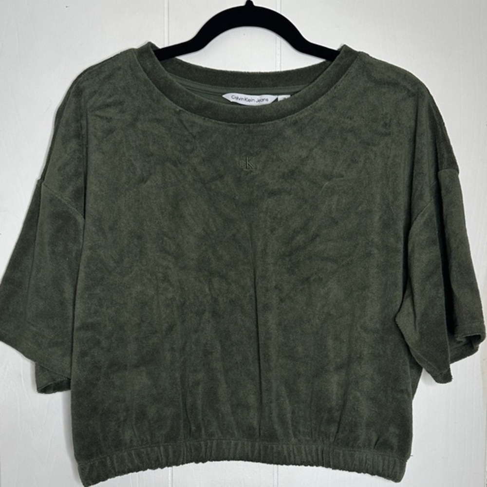 Calvin Klein Olive Short Sleeve Tee